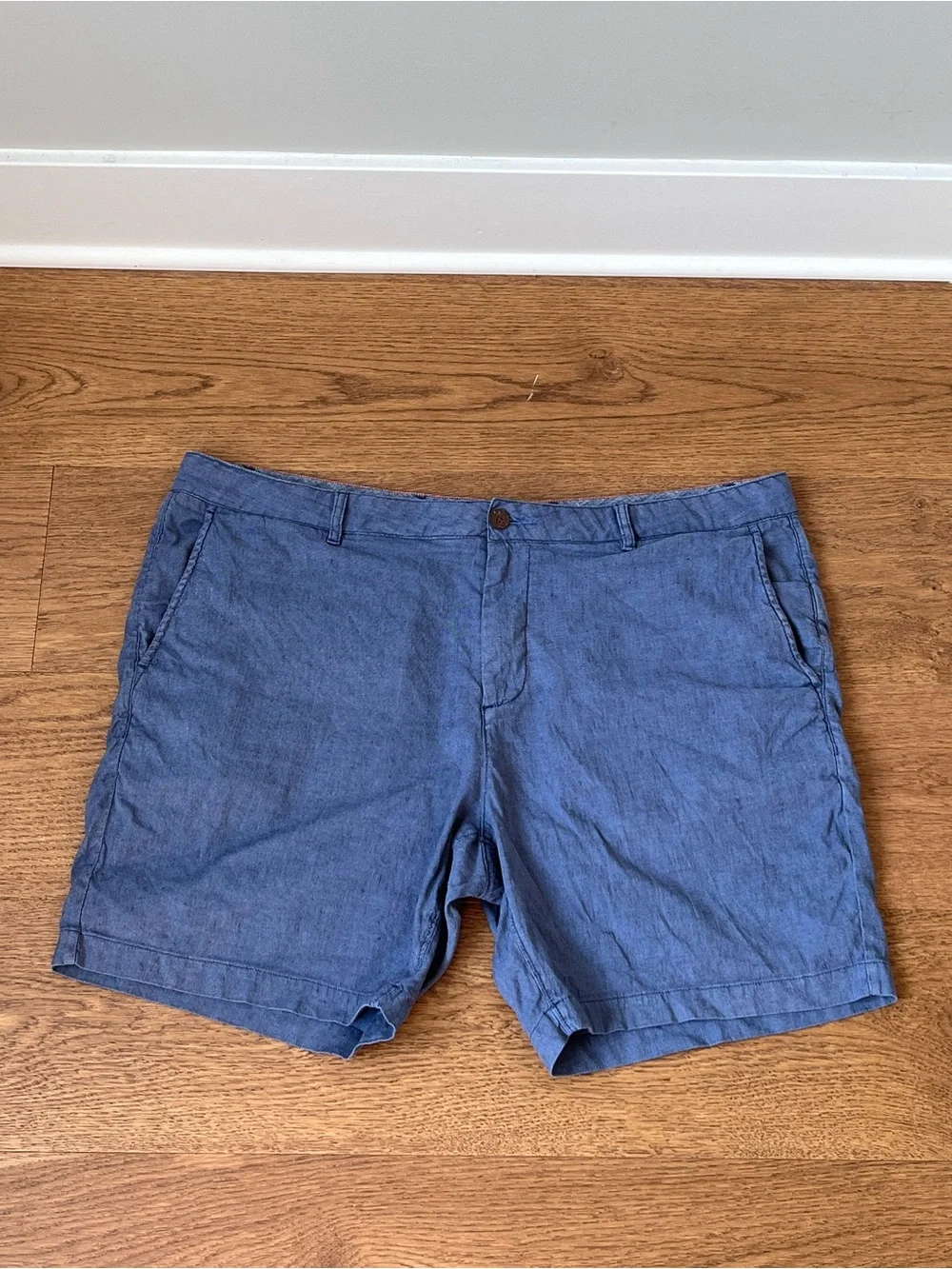 Faherty Tradewinds Linen Cotton Stretch Shorts 7.5
